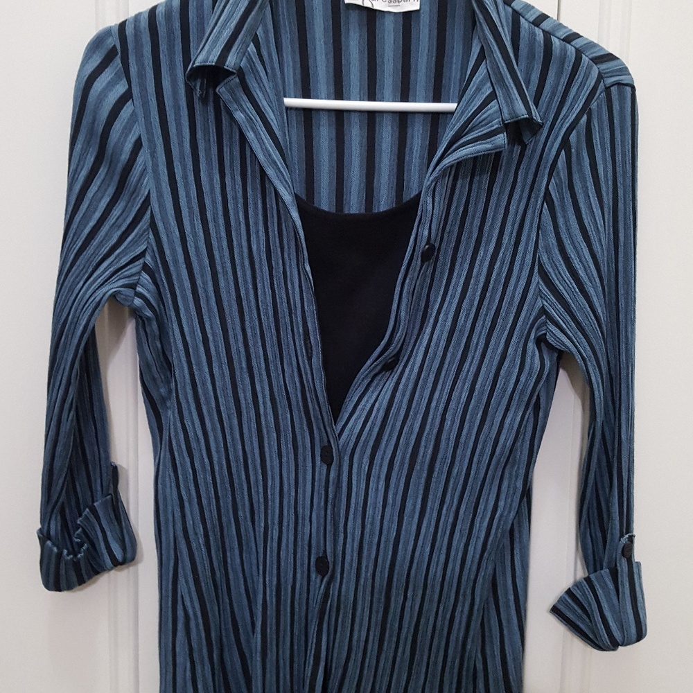 Dress Barn 3/4 Sleeve Blouse - Picture 3 of 3